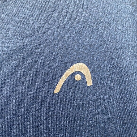 Head Mens T-Shirt 3XL V-Neck Hypertek Dark Blue Athletic - Picture 5 of 6